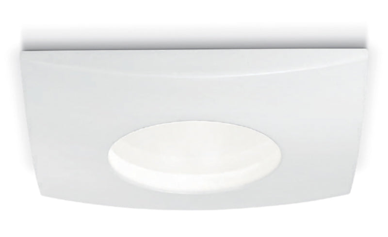 Faretto da Incasso Quadrato GU10 IP65 per Bagno e Doccia