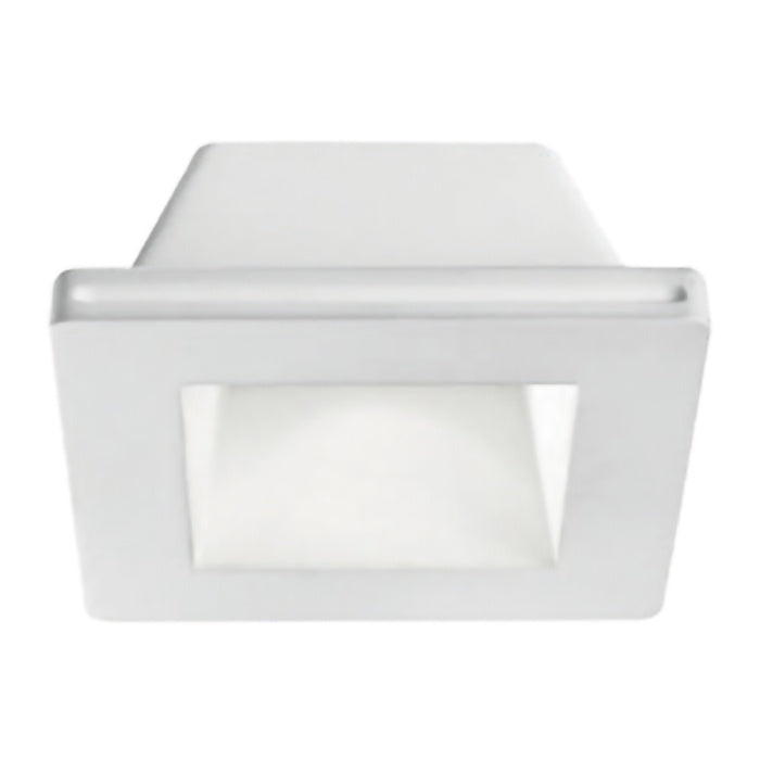 Faretto da Incasso in Gesso Quadrato a Scomparsa - GFA593