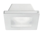 Faretto da Incasso in Gesso Quadrato a Scomparsa con Vetro - GFA594