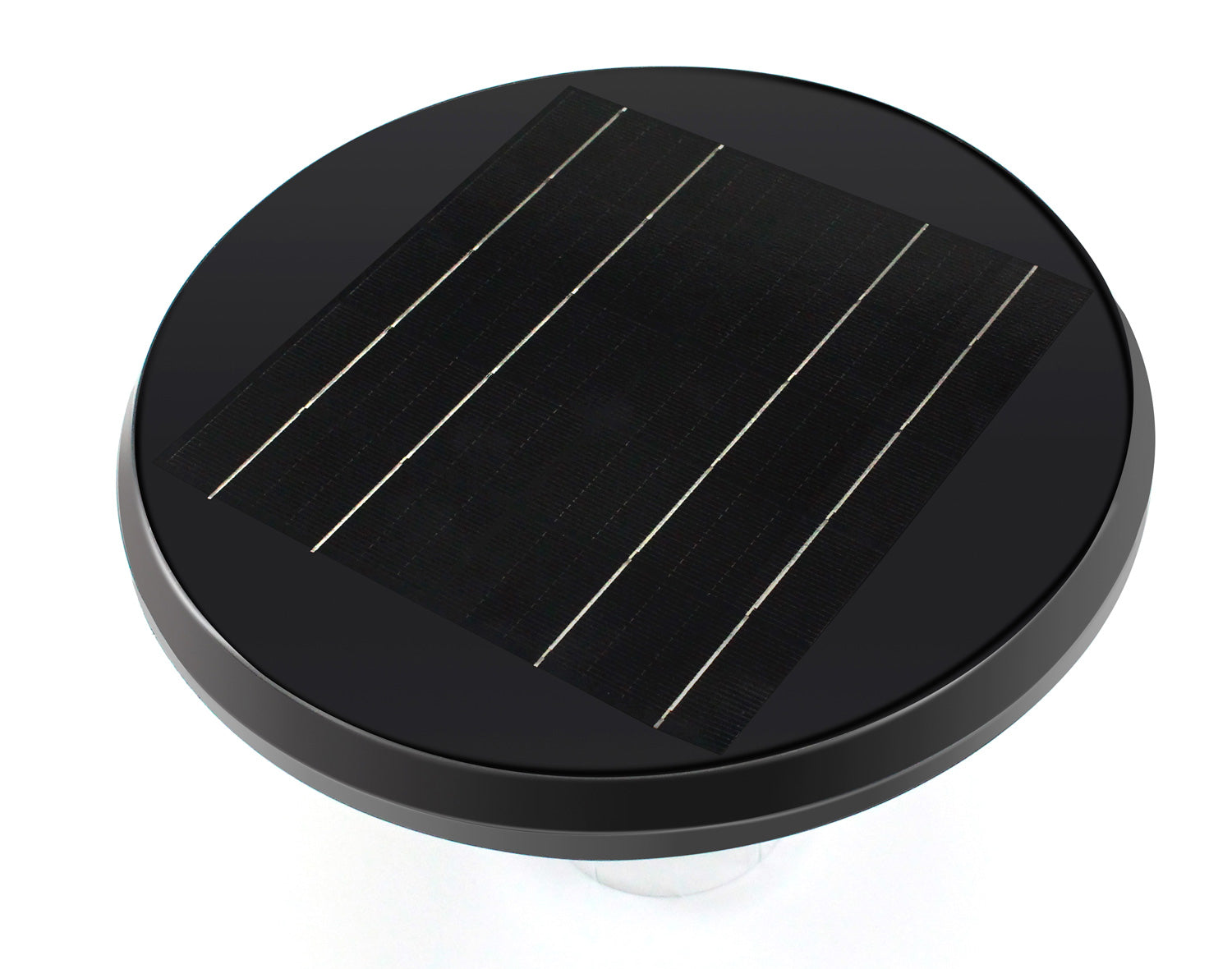 Testa palo solare vista laterale - Bot Lighting GLOWA