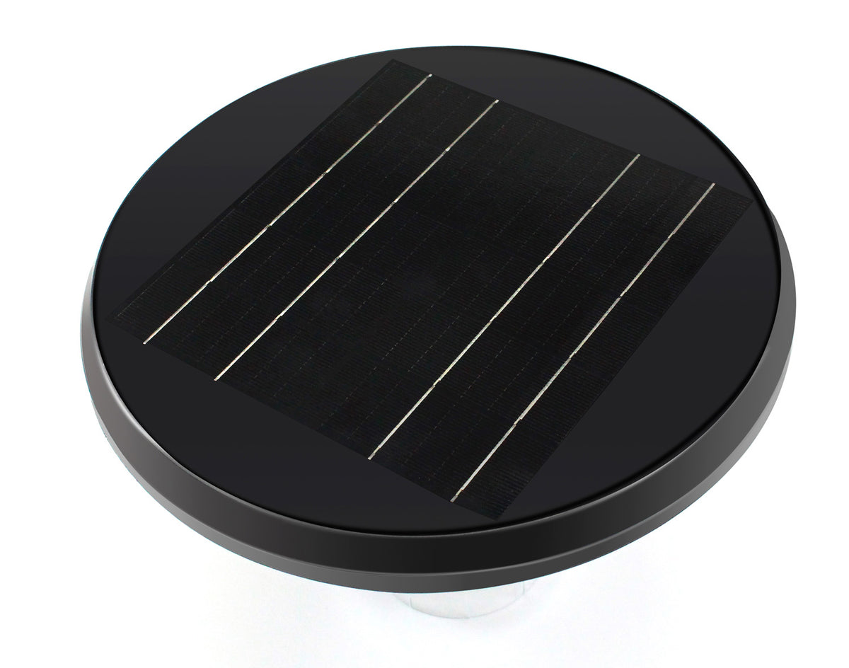 Testa palo solare vista laterale - Bot Lighting GLOWA