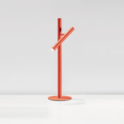 Lampada da Tavolo LED Spot Orientabile 350° Dimmerabile Arancio Bruciato – Gea Luce GLSA40
