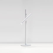 Lampada da Tavolo LED Spot Orientabile 350° Dimmerabile Bianco Opaco – Gea Luce GLSB40