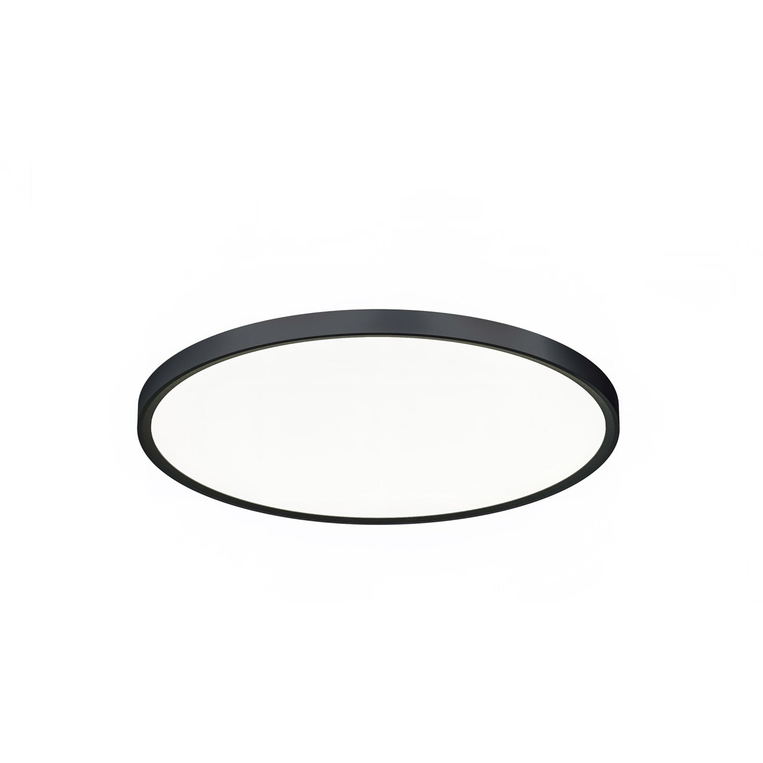 Plafoniera Ultra Slim LED Ø40 cm Nero Opaco GPL325