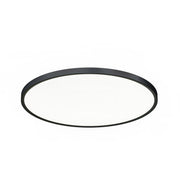 Plafoniera Ultra Slim LED Ø50 cm Nero Opaco GPL327