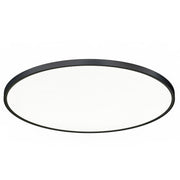 Plafoniera Ultra Slim LED Ø60 cm Nero Opaco GPL329
