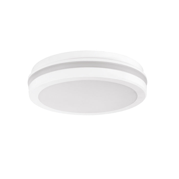 Plafoniera da esterno Gea Luce GPL340 bianco Ø20cm IP65
