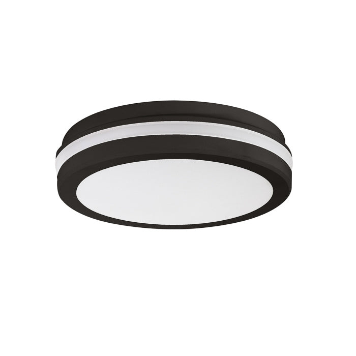 Plafoniera da esterno Gea Luce GPL341 nero Ø20cm IP65