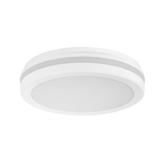 Plafoniera da esterno Gea Luce GPL342 bianco Ø30cm IP65