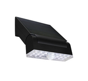 Proiettore LED solare con sensore di movimento nero - Bot Lighting INCLINE4N