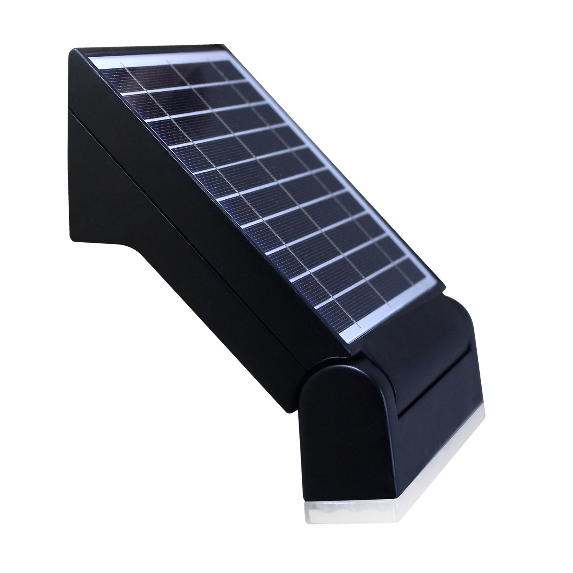 Proiettore LED solare con sensore di movimento nero - Bot Lighting INCLINE8N