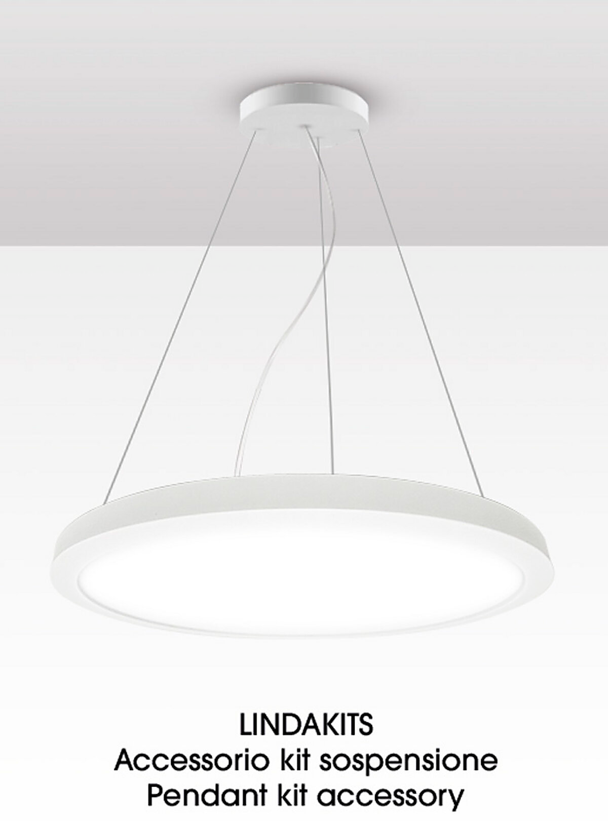 Kit di Sospensione per Plafoniere LED Linda – immagine prodotto