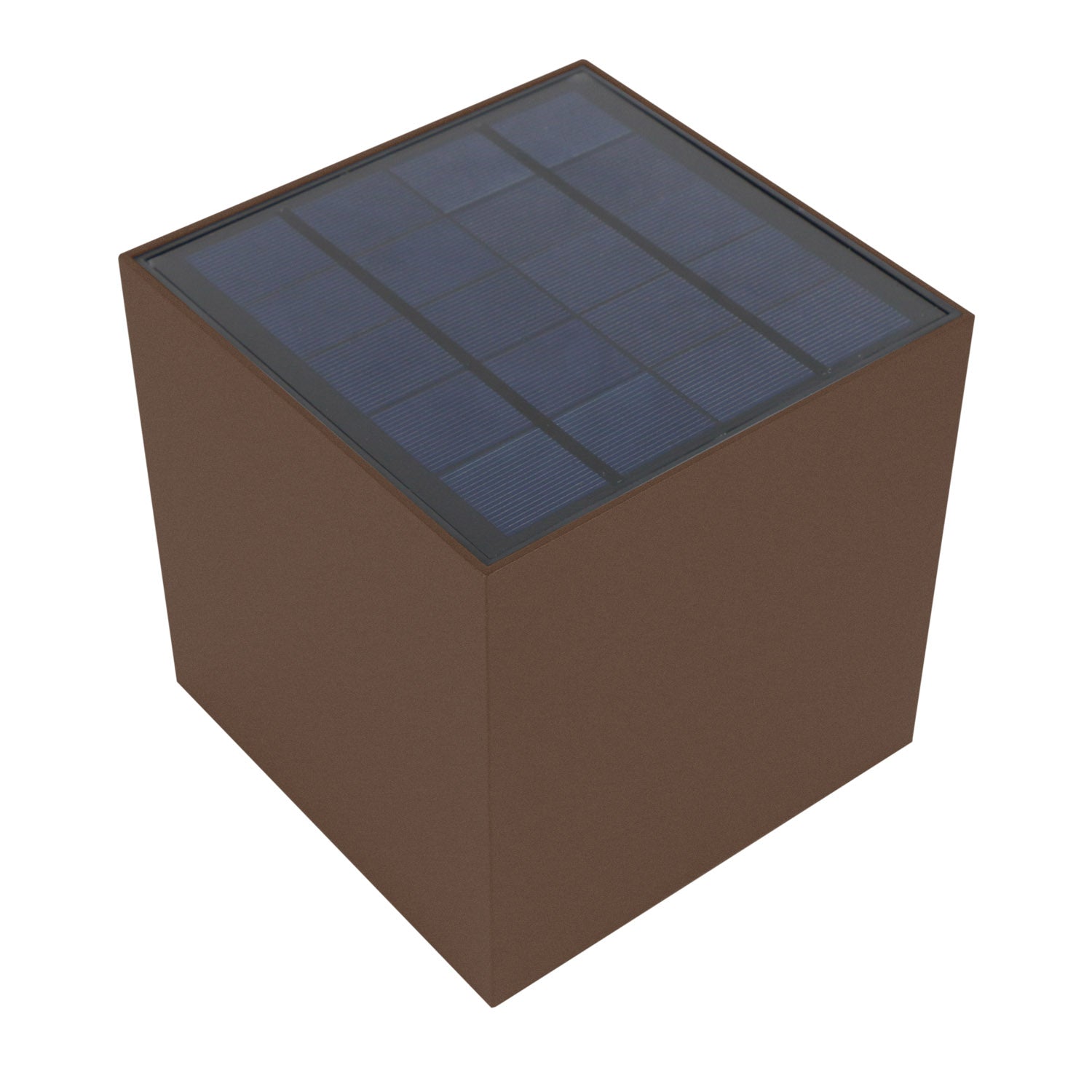 Applique solare da esterno corten dettaglio - Bot Lighting MARBELLA9SUN