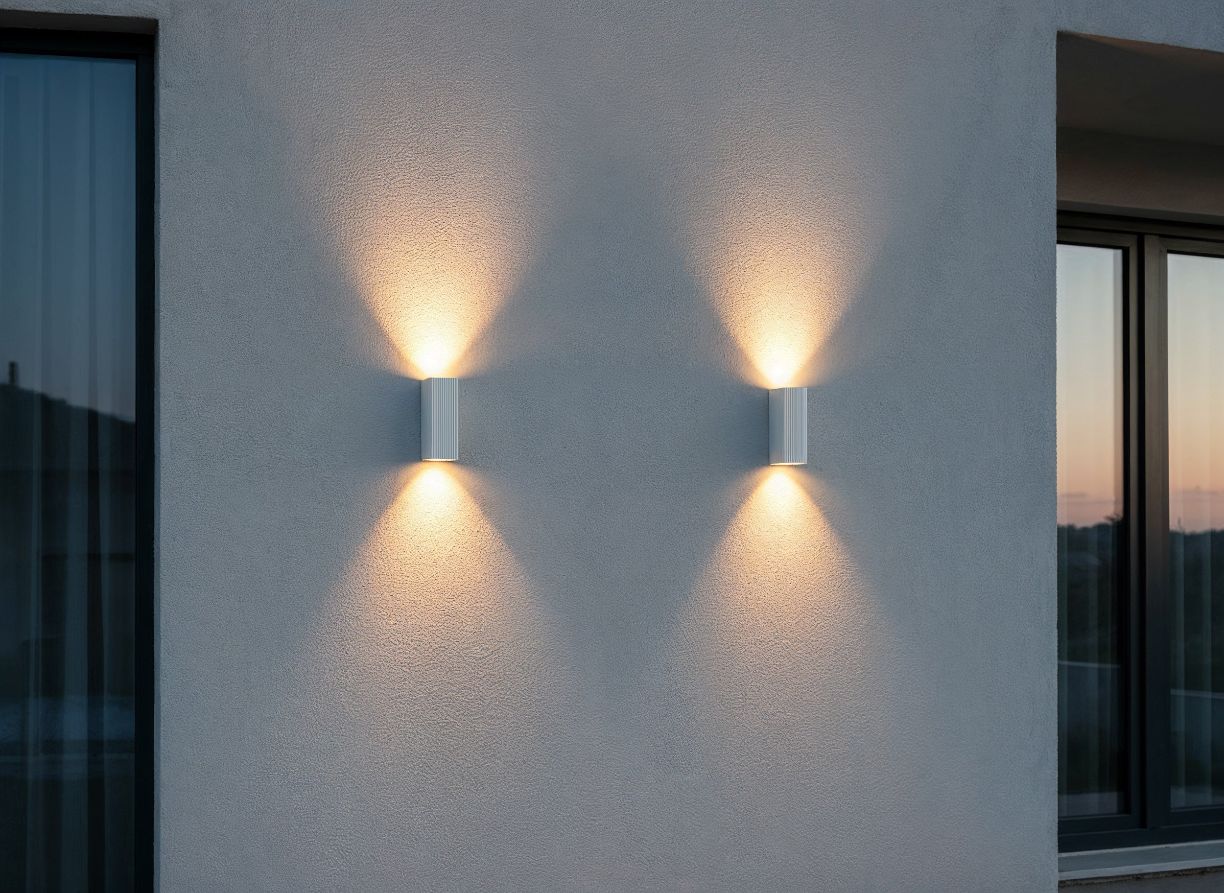 Applique da Esterno Murcia2 GU10 IP65 IK08 Plissettata - Bot Lighting