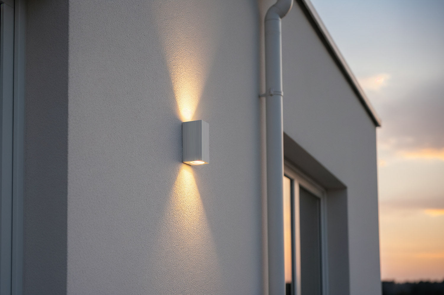 Applique da Esterno Murcia2 GU10 IP65 IK08 Plissettata - Bot Lighting