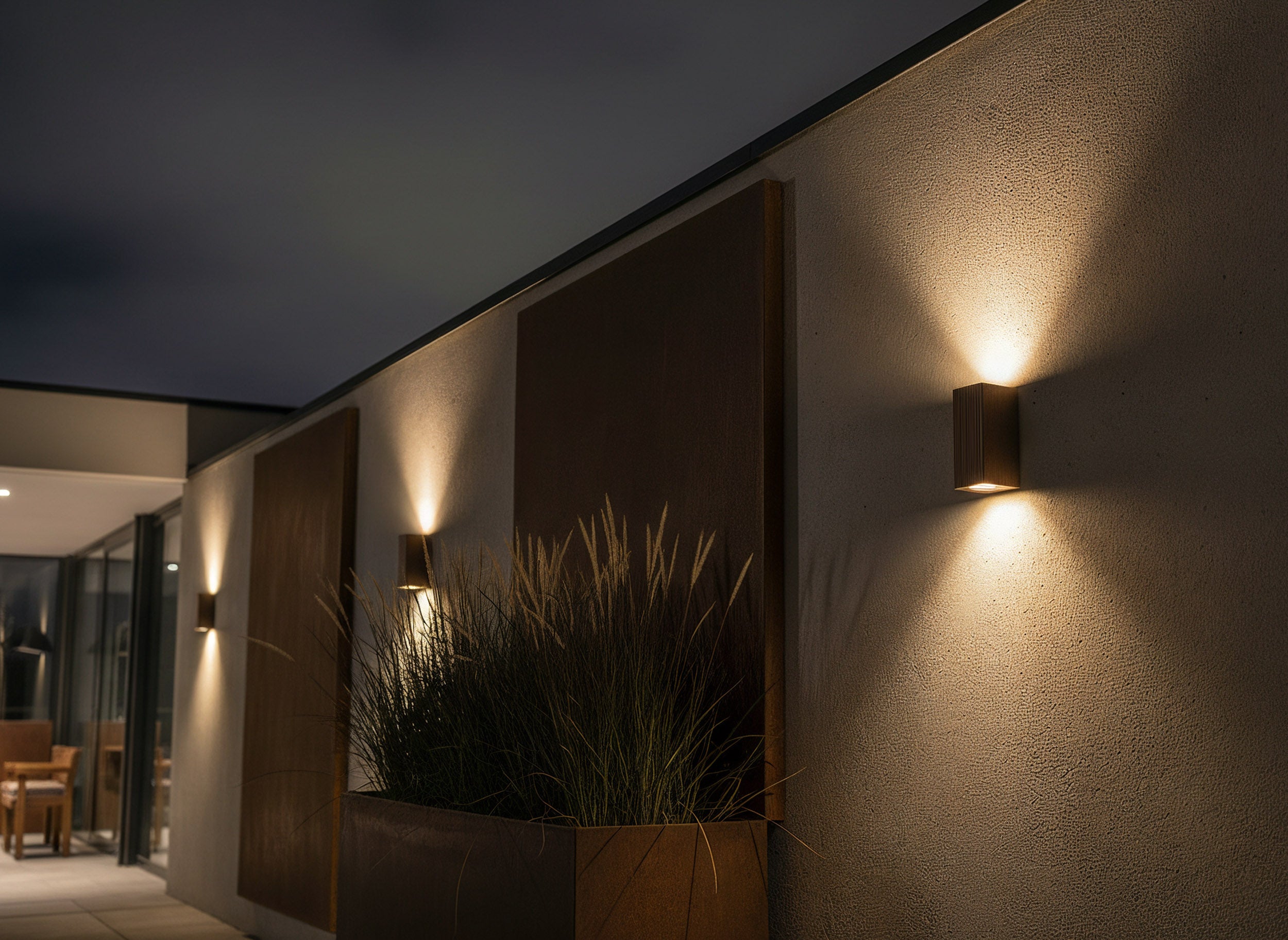 Applique da Esterno Murcia2 GU10 IP65 IK08 Plissettata - Bot Lighting