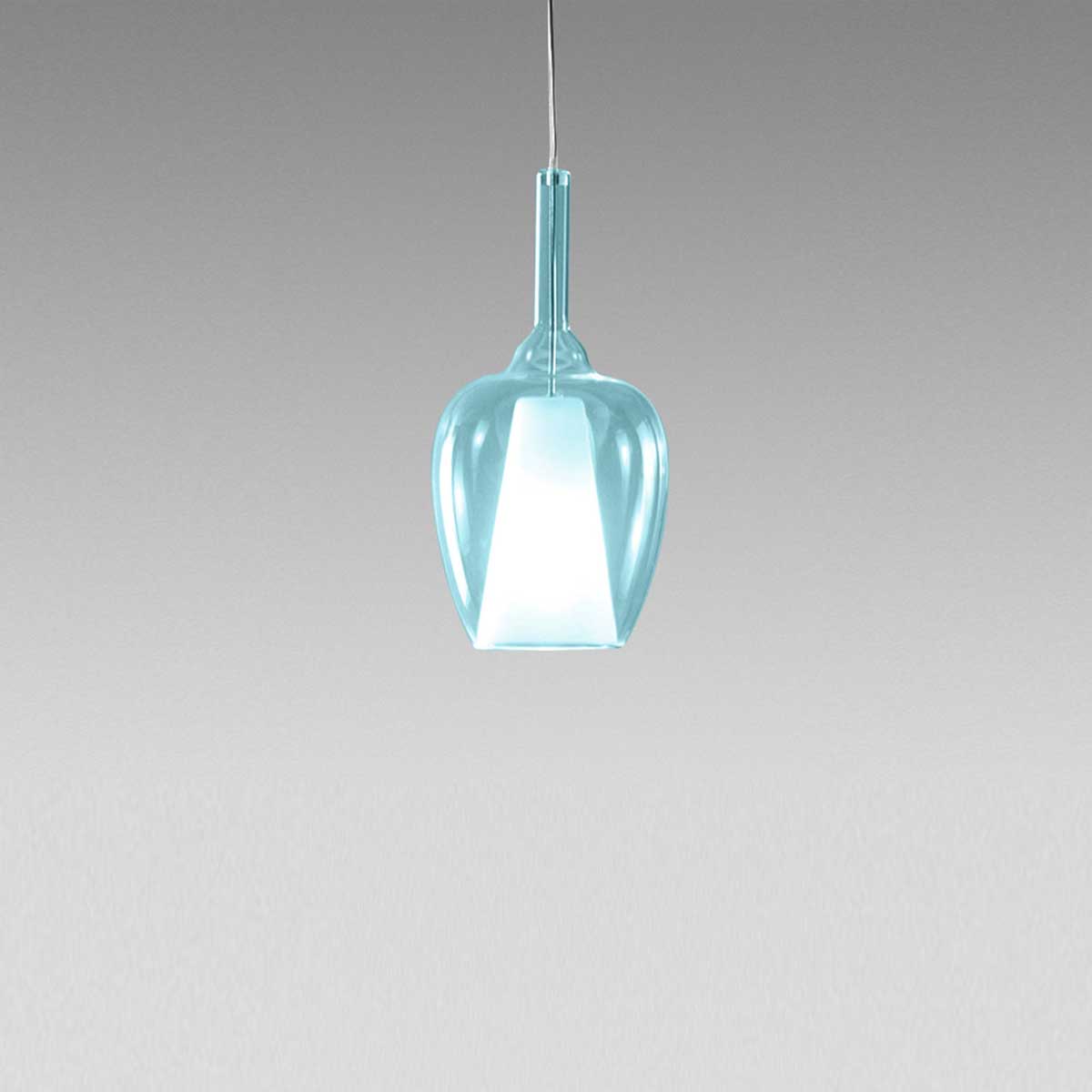 Gea Luce Ofelia S/10 Mini Blu Trasparente