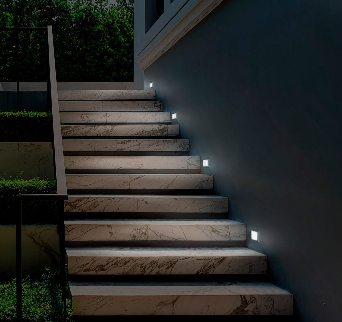 Installazione Segnapasso Soria Quadrato Bot Lighting