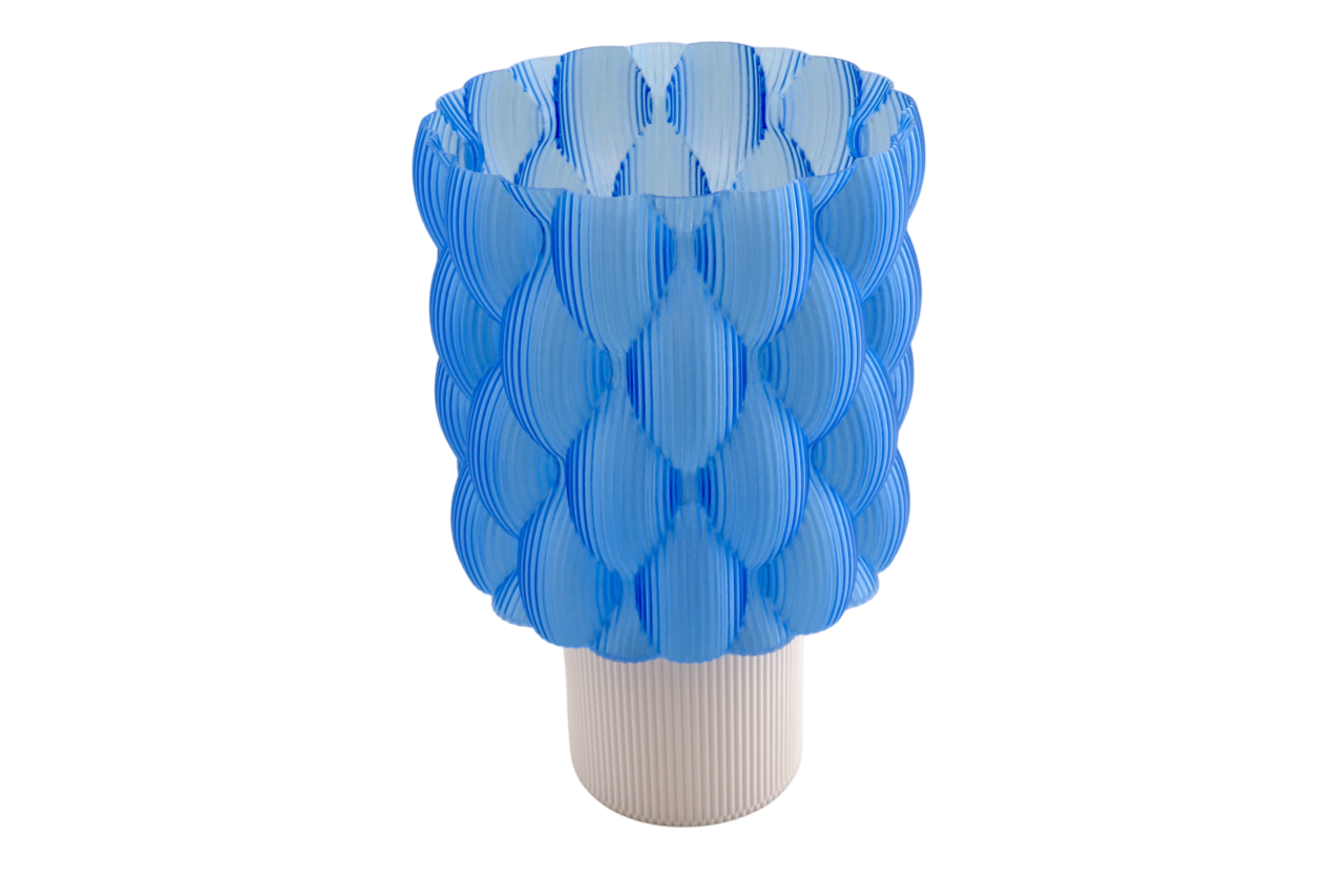 Abat jour camera da letto blu | CONCA