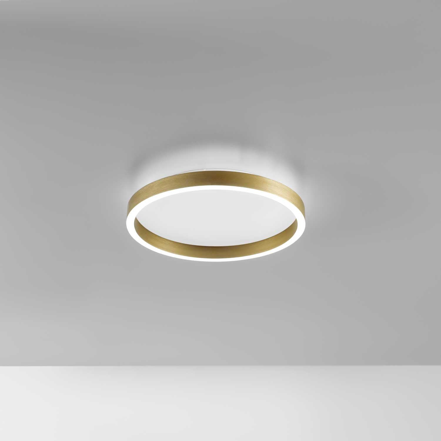 Plafoniera LED Biemissione Ø400mm CCT Selezionabile – Gea Luce AELA P/P