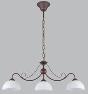 ANITA 4067 3P LAMPADARIO SOSPENSIONE CLASSICO CUCINA DIAMANTLUX