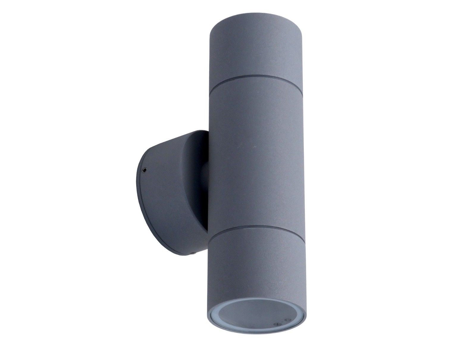 applique da esterno cilindro biemissione grigio ANCONA DIAMANTLUX