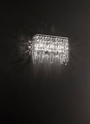 Applique con Cristalli Morelight Frangia Rettangolare 2231