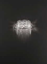 Applique con Cristalli Morelight Frangia Tonda 2230