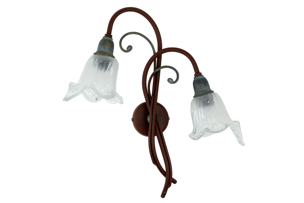 Applique in ferro battuto stile fiorentino - 5430 FLA