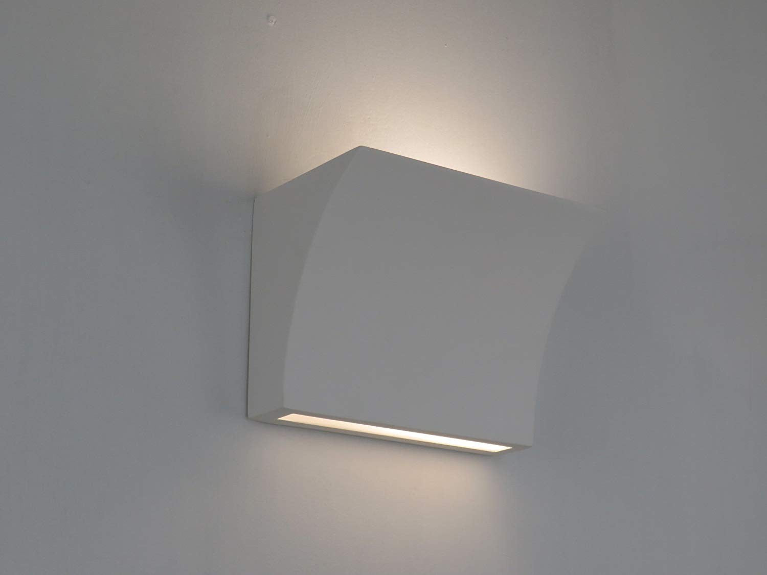 Applique in Gesso da Parete W819 DIAMANTLUX – Design Verniciabile per Interni