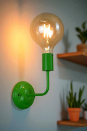 applique minimal a parete verde ALBA A1 DIAMANTLUX