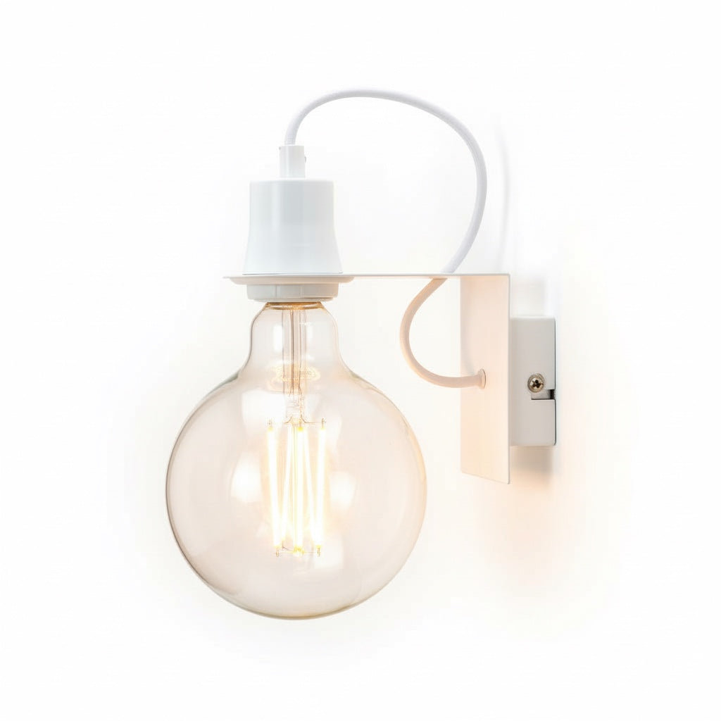 Applique da Parete Molto Luminose Minimal Bianco - Diamantlux MINI-A