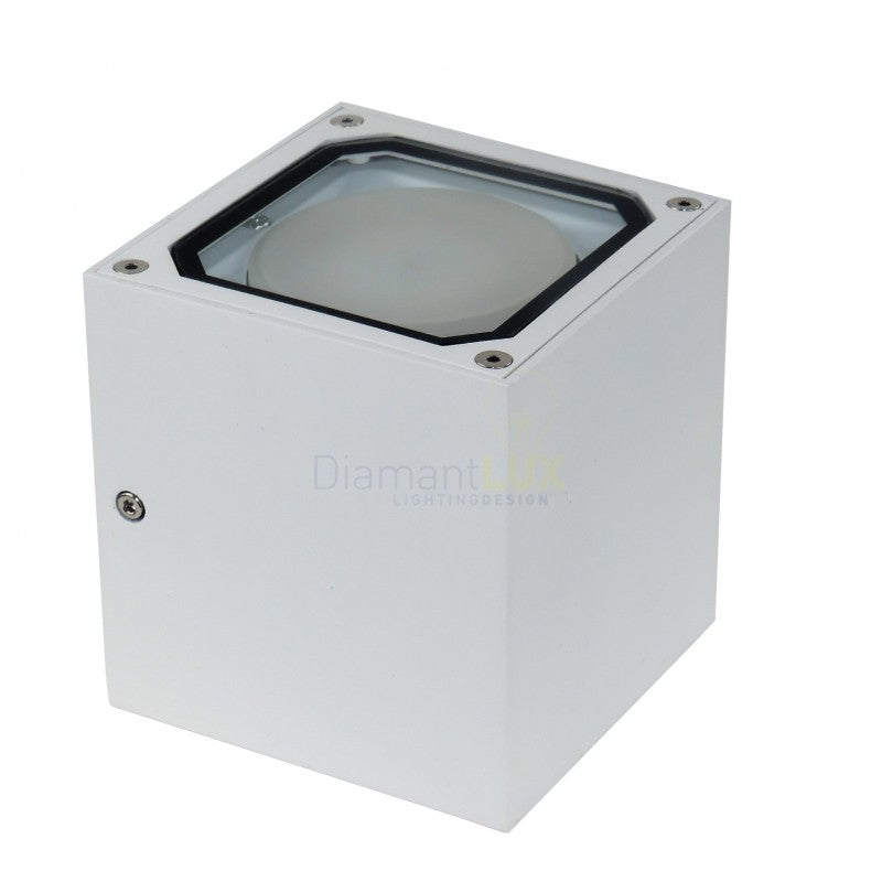 Applique Esterno Cubo GX53 Bidirezionale ARONA 4 Colori DIAMANTLUX