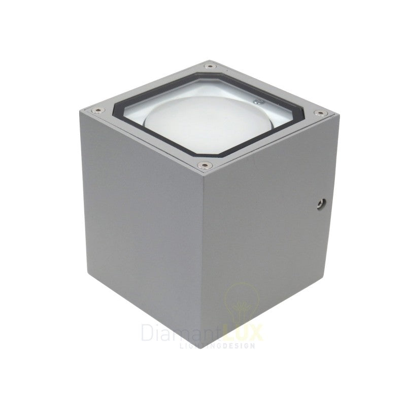 Applique Esterno Cubo GX53 Bidirezionale ARONA 4 Colori DIAMANTLUX