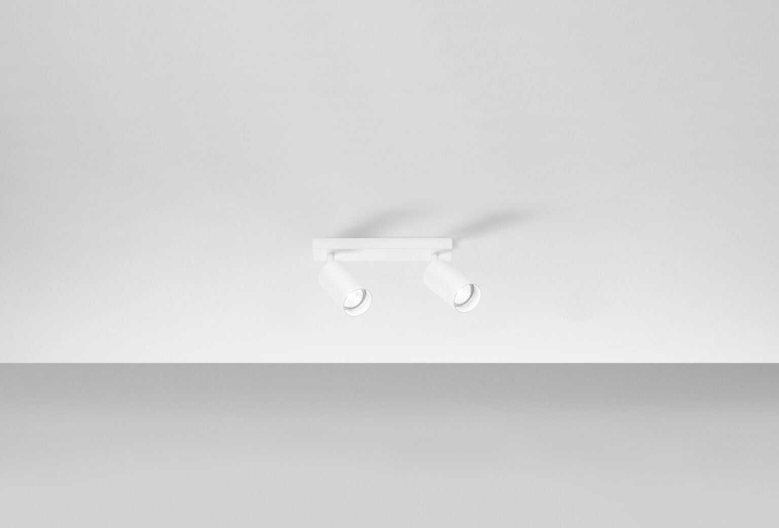 Barra con faretti orientabili GU10 bianco - Isyluce SIMPLIE 772