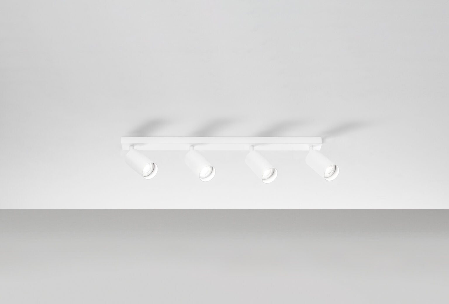 Barra con faretti orientabili GU10 bianco - Isyluce SIMPLIE 774