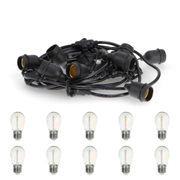 Catena Luminosa da Esterno Professionale 10m IP65 LED Prolungabile – Diamantlux Diamant Lux