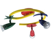 COLOR PL3 Plafoniera faretti orientabili DIAMANTLUX