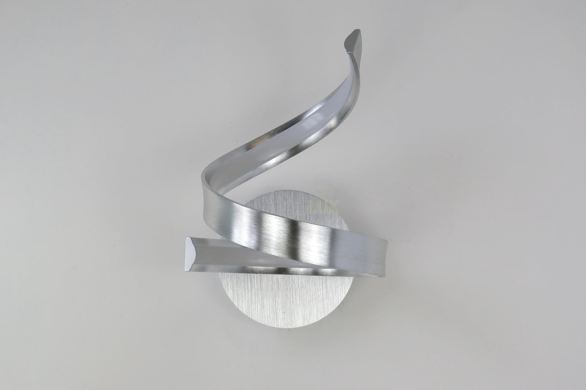 DIANA A applique spirale moderno alluminio led DIAMANTLUX