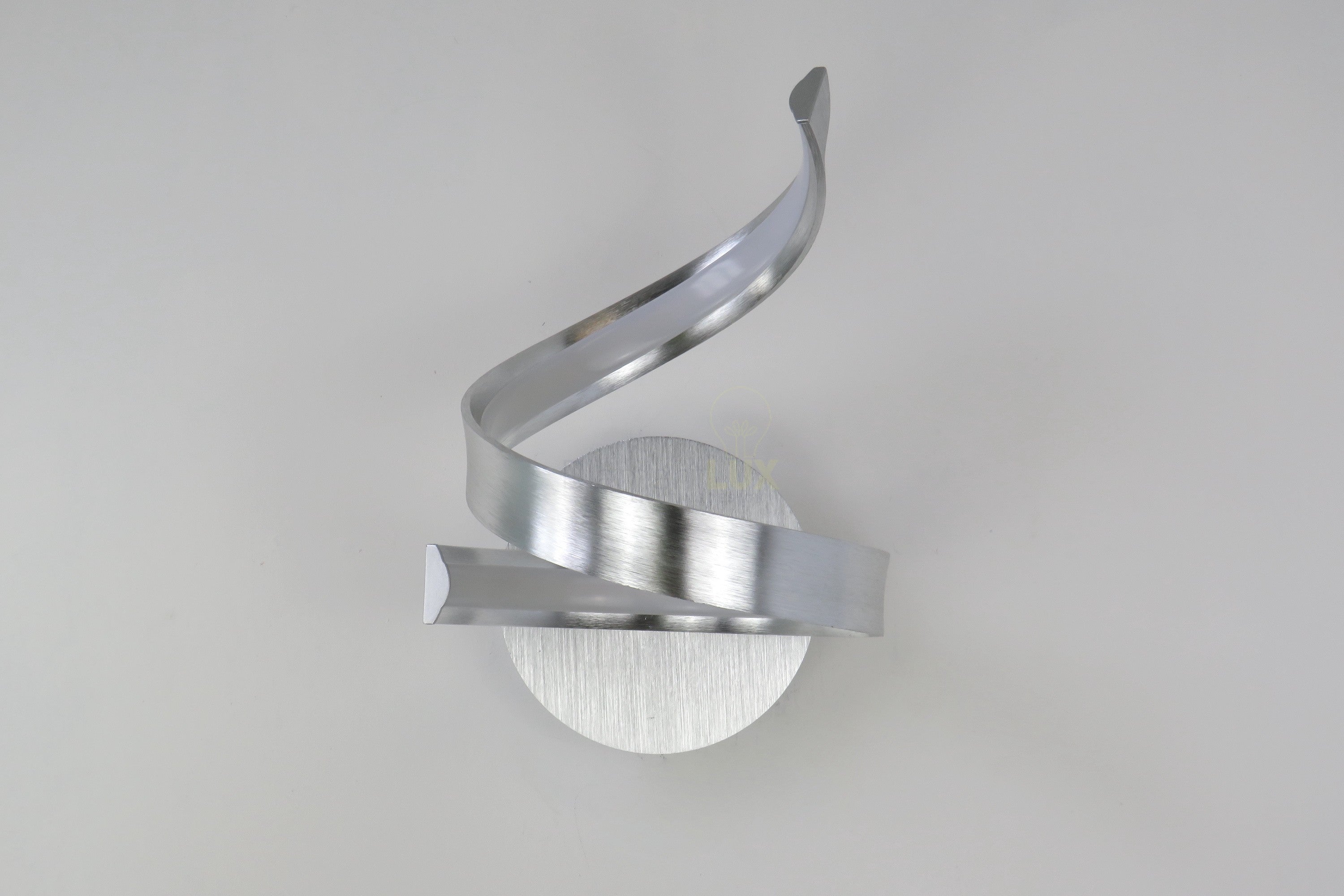 DIANA A applique spirale moderno alluminio led DIAMANTLUX