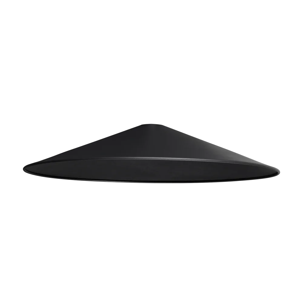 Diffusore Cono Big Diamantlux collezione Mix Up Shade in metallo verniciato a polveri colore nero Ø 602 mm
