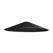 Diffusore Cono Big Diamantlux collezione Mix Up Shade in metallo verniciato a polveri colore nero Ø 602 mm