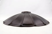 Diffusore in metallo ondulato marrone SOFIA – Ricambio per lampadari E27 – Diamantlux