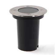 Faretto calpestabile da incasso a pavimento tondo GU10 IP67 in acciaio inox