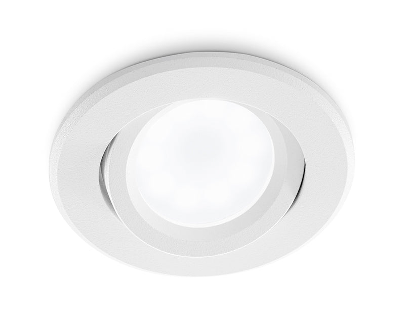 Faretto da Incasso Orientabile GU10 Alluminio - Pisa - Favolux Diamant Lux