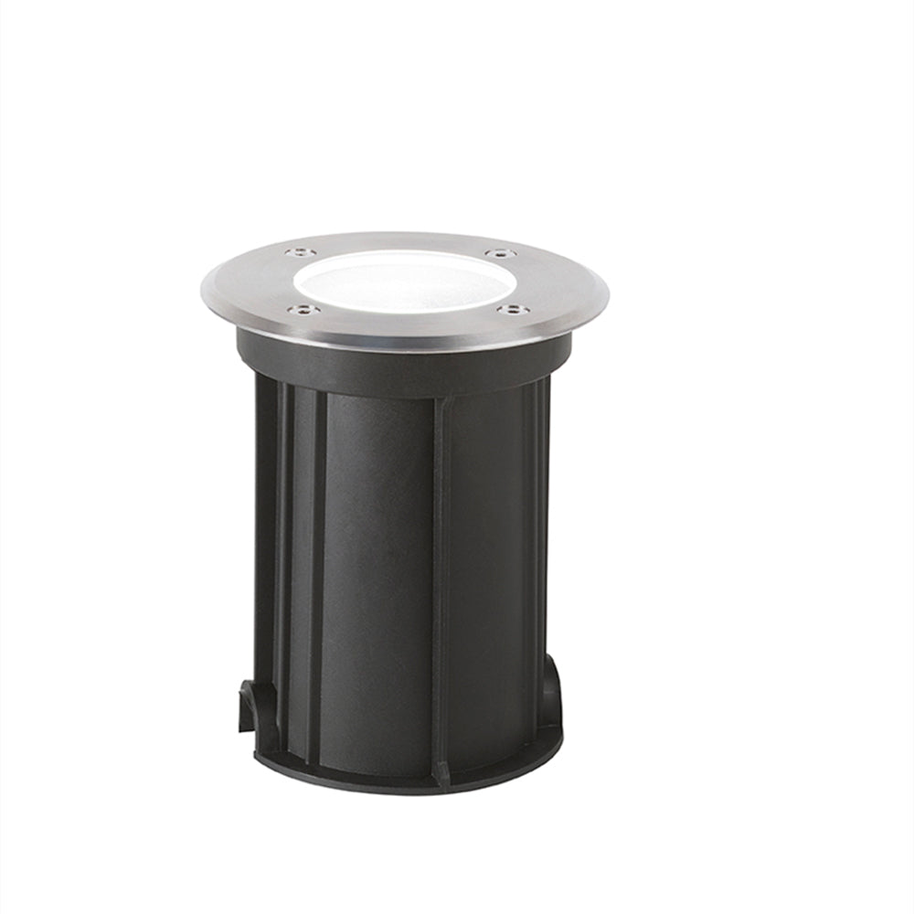 Faretto Calpestabile Esterno Tondo GU10 IP67 Acciaio Inox 570 Diamant Lux