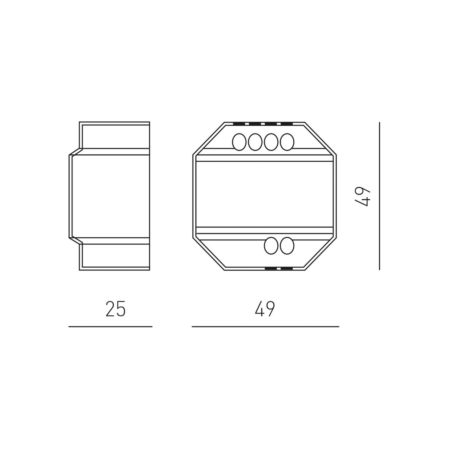Dimmer a Taglio di Fase Gea Luce GDI002