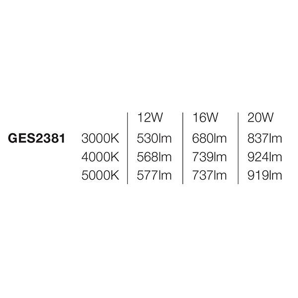 Testa paletto modulare LED Marrone 360° GES2381