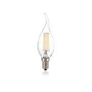 Lampadina filamento led Fiamma C35 E14 vetro trasparente