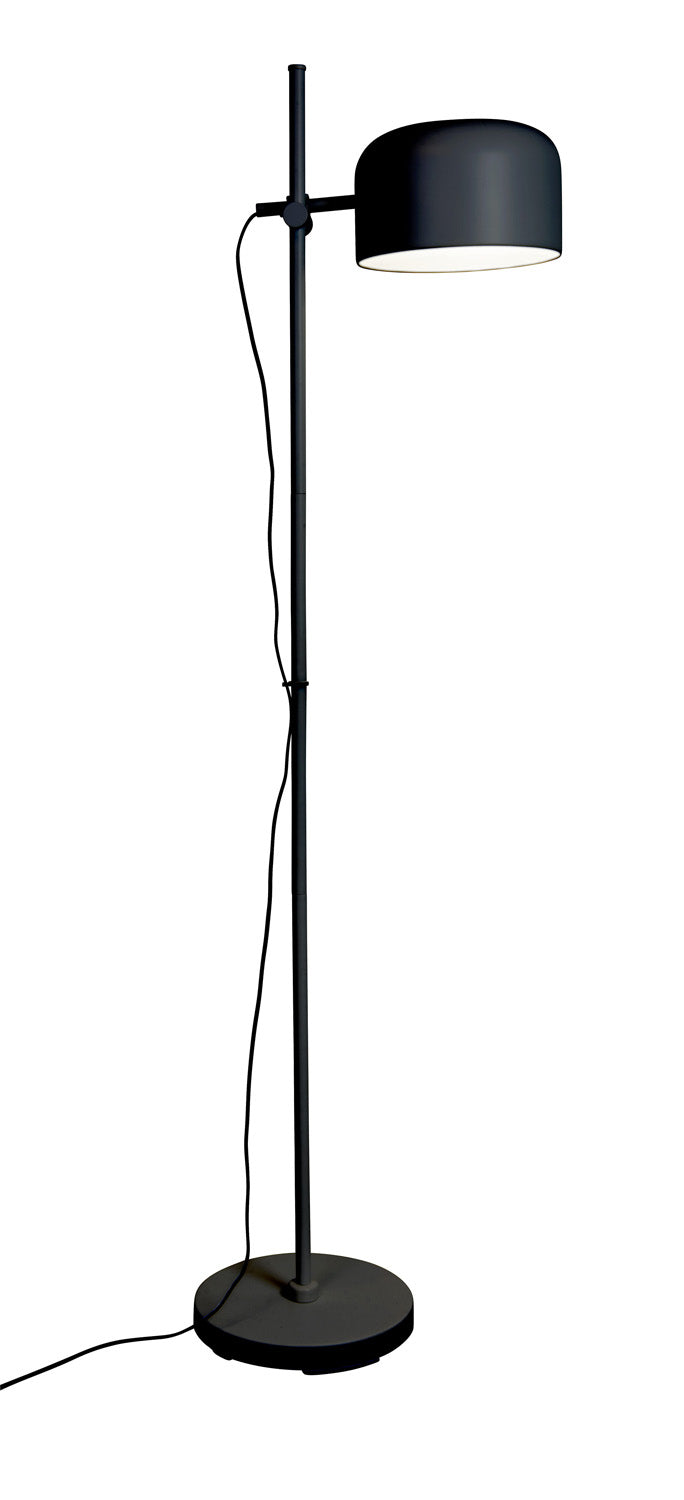 Lampada da Terra Moderna E27 Piantana Design Nero Bianco Serie ASTI Diamantlux